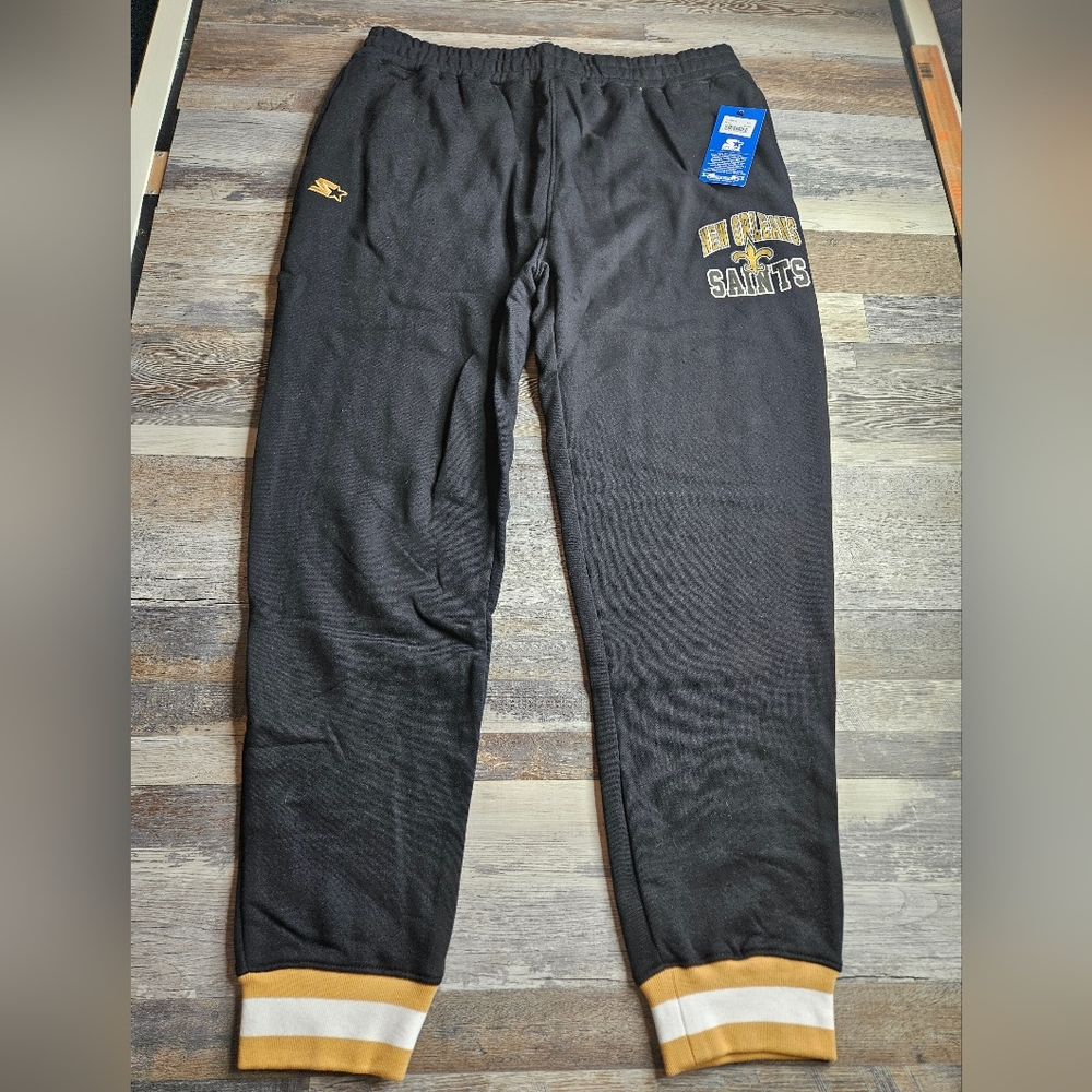 Starter Sweatpants NEW Size XXL NFL Football New Orleans Saints